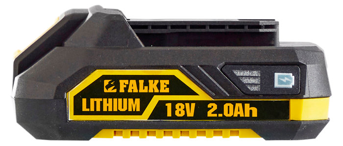 Falke 18 V Li-ion batteri 2,0 Ah